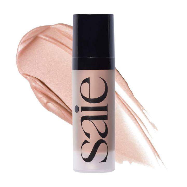 Saie front packaging showing Roseglow mini and instant luminous look