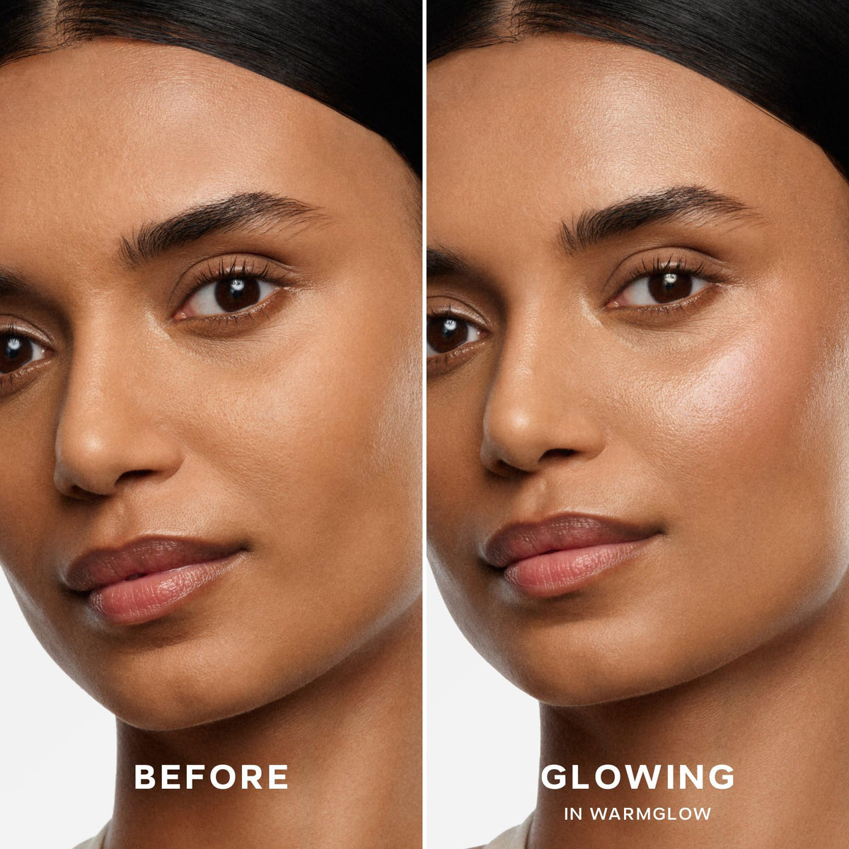 Saie pump dispensing Warmglow gel highlighting easy application