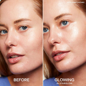 Saie label detail close-up highlighting clean-beauty claims and ingredient transparency