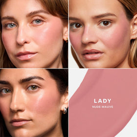 Saie swatches of multiple shades illustrating color range for easy match