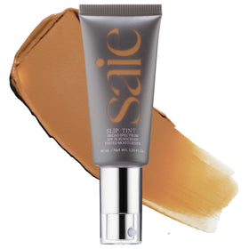 Saie Slip Tint front packaging showing shade and size, easy grab for travel