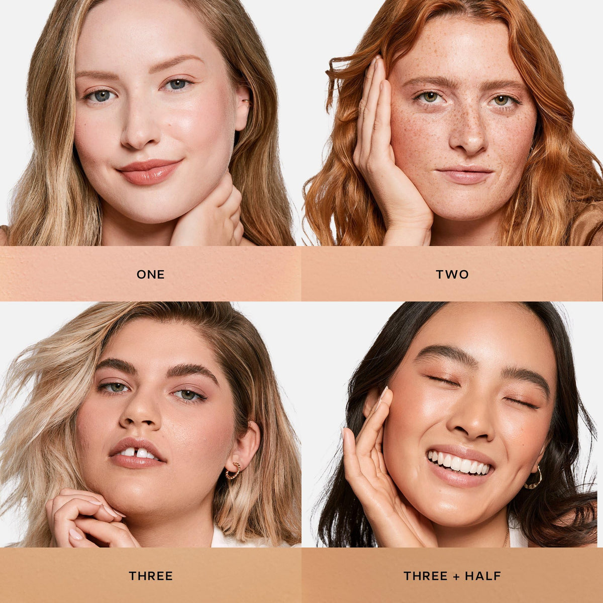 Saie ingredient layout highlighting hyaluronic acid and brightening benefit