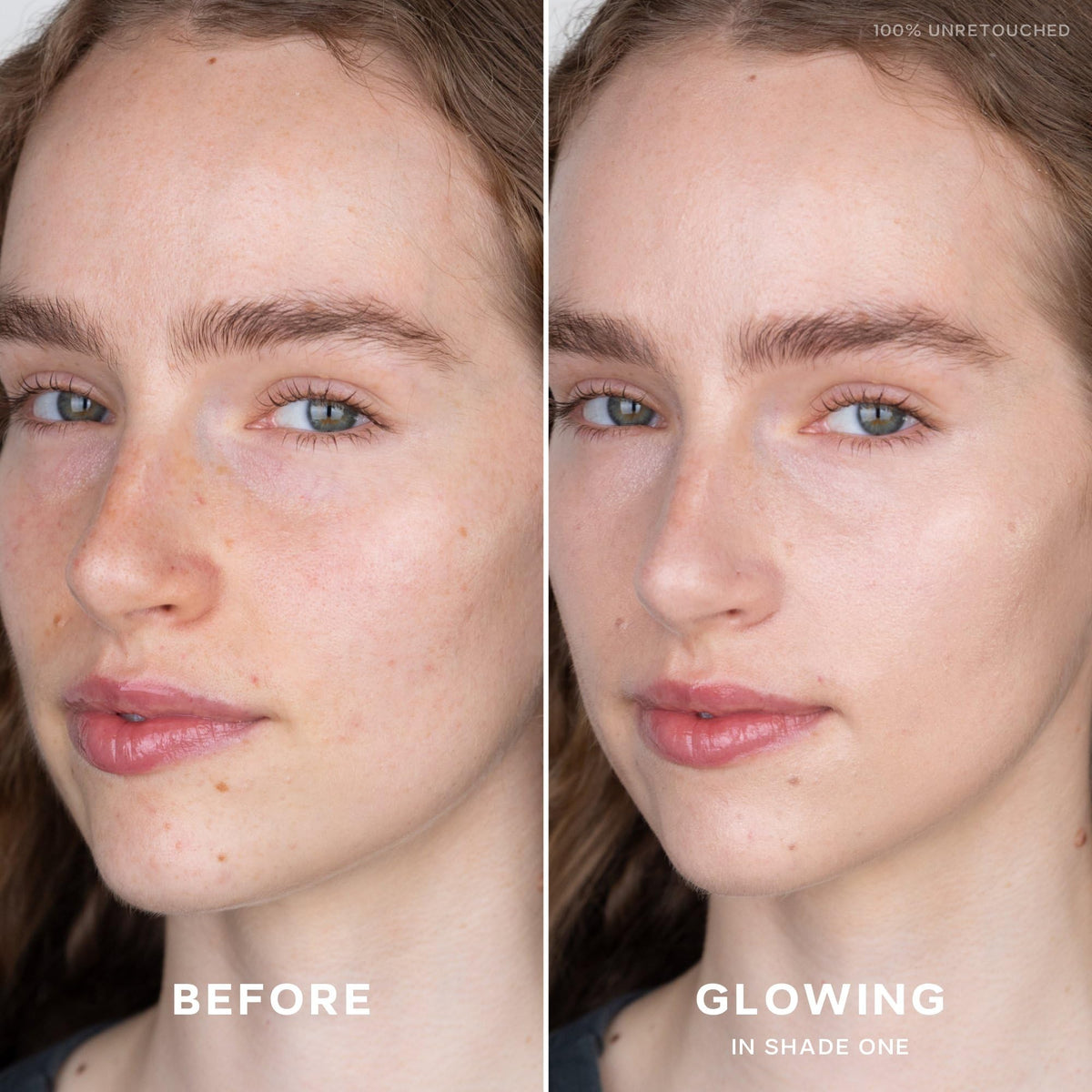 Saie slip tint texture close-up highlighting hydrating dewy finish
