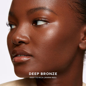Saie arm swatch of Deep Bronze showing buildable warmth
