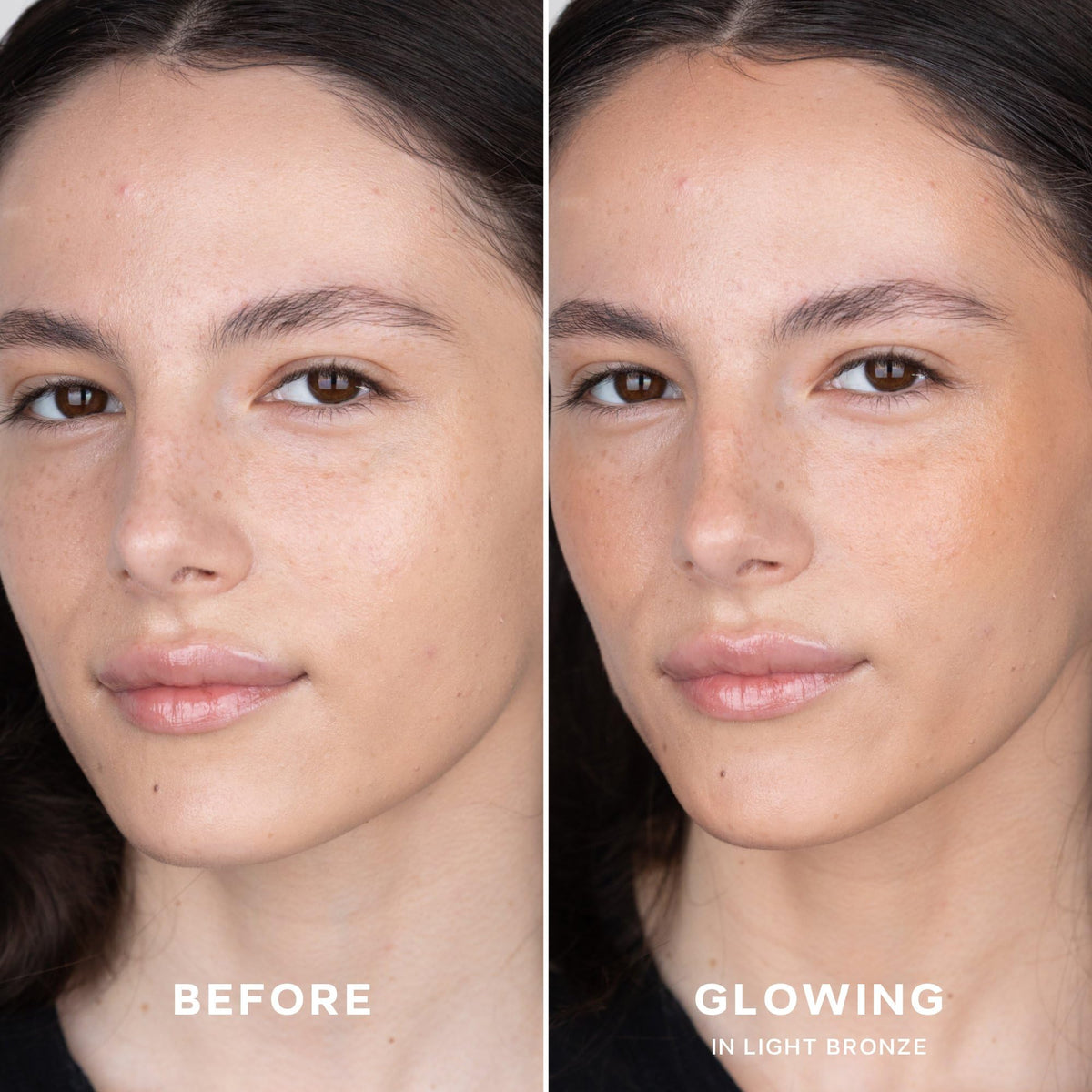 Saie Sun Melt open balm texture close-up highlighting creamy consistency for easy blending