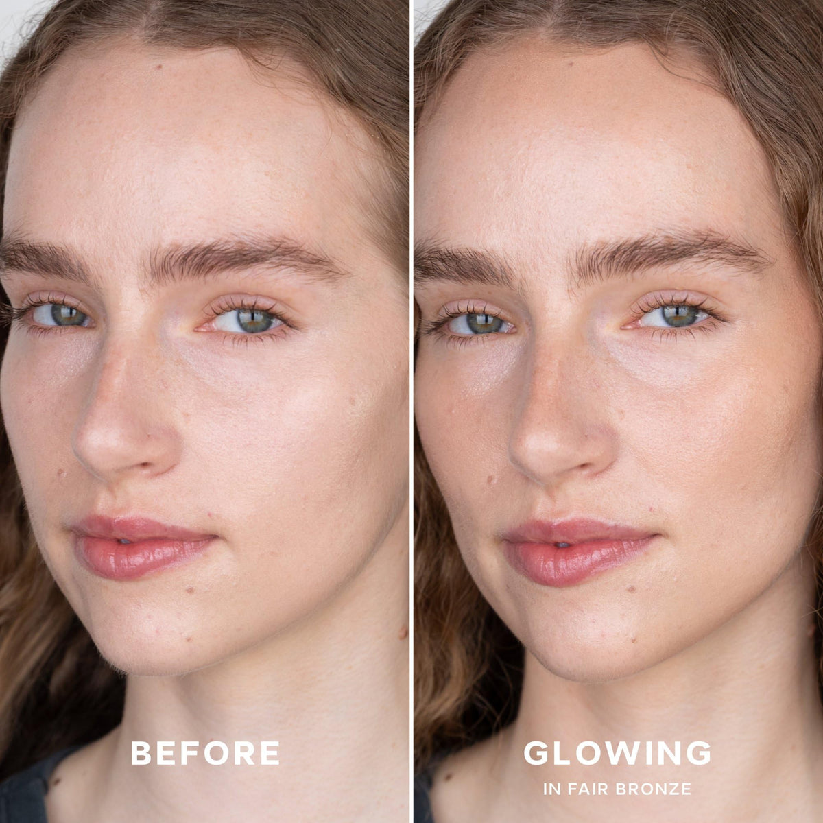 Saie Sun Melt close-up texture of cream-balm illustrating blendable finish