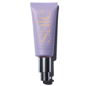 Saie Sunvisor front packaging shows product and SPF benefit