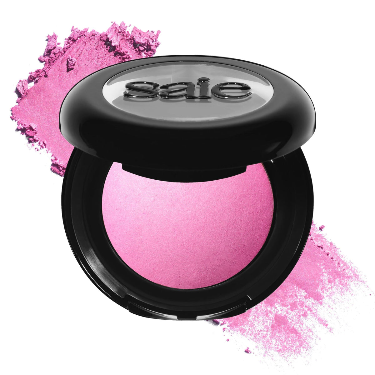 Saie front packaging showing compact and shade Bella for easy selection