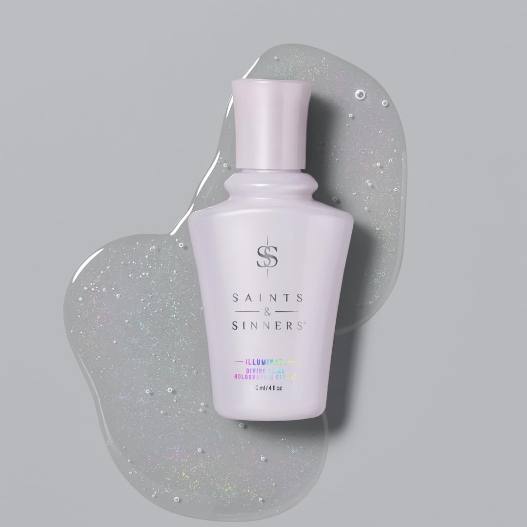 Saints & Sinners key botanical ingredients flatlay highlighting nourishing plant-powered benefits