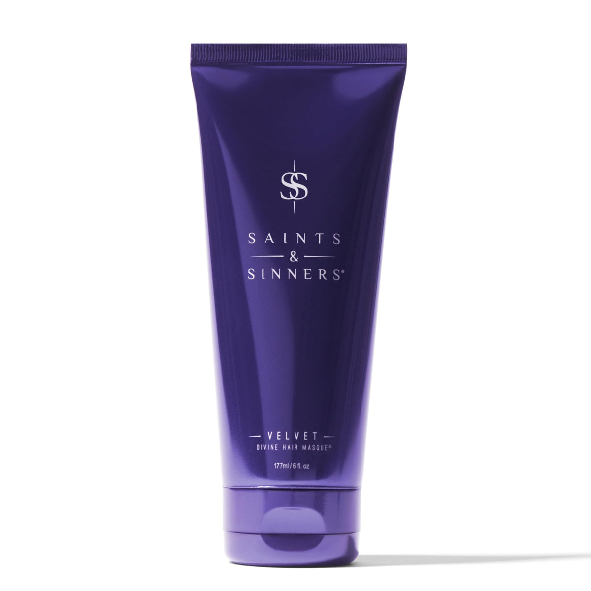 Saints & Sinners front packaging showing award-winning masque benefits
