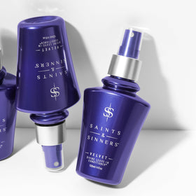 Saints & Sinners being applied to mid-lengths to detangle hair