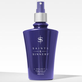 Saints & Sinners bottle next to common items for size, clarifies product volume