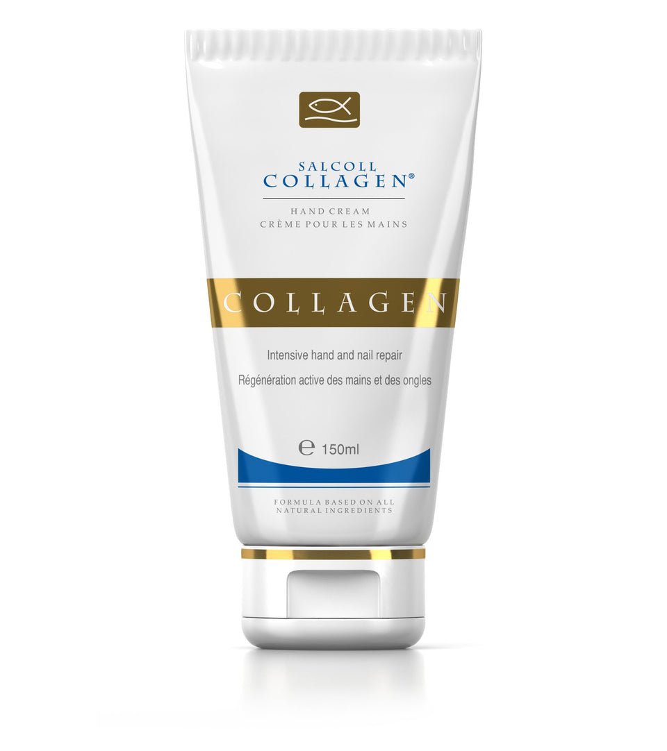 Salcoll front packaging showing tube and volume for clear product identity and trust