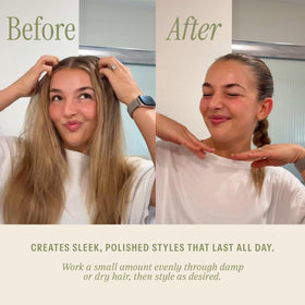 SALEE cream on hands applying for even distribution benefit