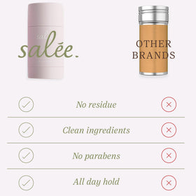 SALEE wax stick open twist detail demonstrating easy, mess-free application benefit