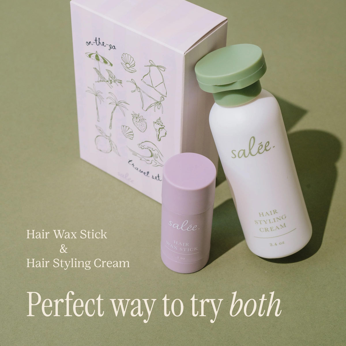 SALEE. wax stick tip detail showing precise applicator for edge control and definition