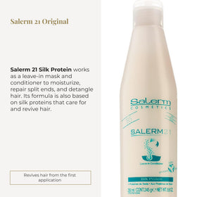 SALERM back label close-up listing ingredients and usage directions