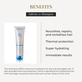 SALERM creamy lather texture demonstrating gentle cleansing and moisturising action