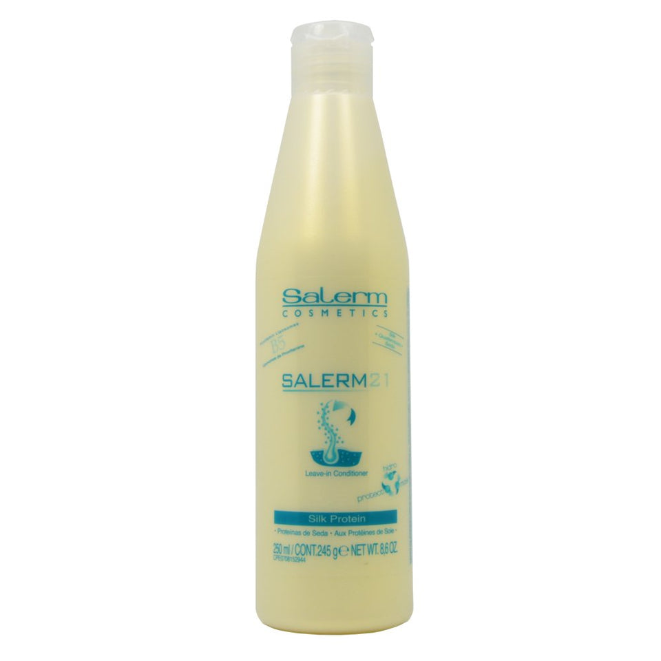 SALERM 21 bottle front view showing label and 8.6 oz size for easy identification