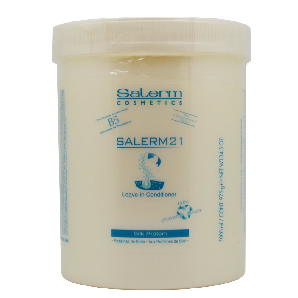 SALERM 21 large tub front view showing size and label for long-lasting salon use