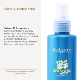 SALERM close-up spray nozzle delivering even mist and control benefit