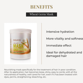 SALERM application in salon showing mask restoring hair manageability