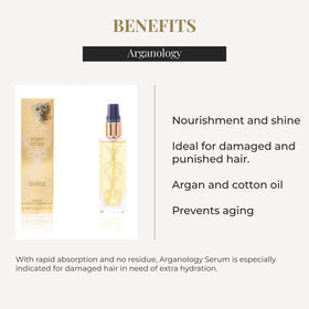 SALERM serum texture on hand highlighting lightweight absorption and smooth finish