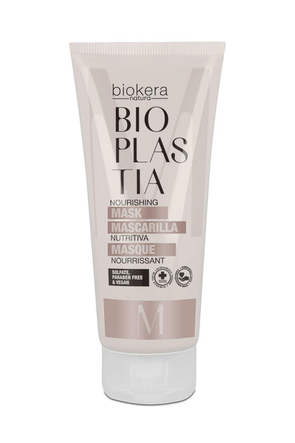 SALERM front packaging of Biokera Bioplastia mask showing size and label, conveys professional quality