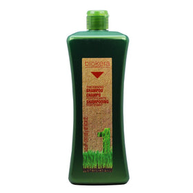 SALERM Biokera shampoo bottle front view showing professional 1000ml size and nourishing benefits