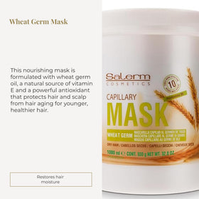 SALERM cream texture close-up demonstrating rich hydration benefit
