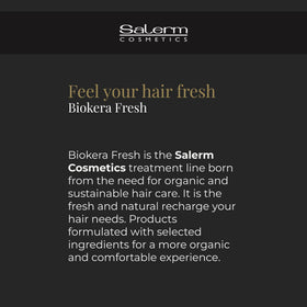SALERM before and after curls demonstrating defined, hydrated and frizz-reduced results