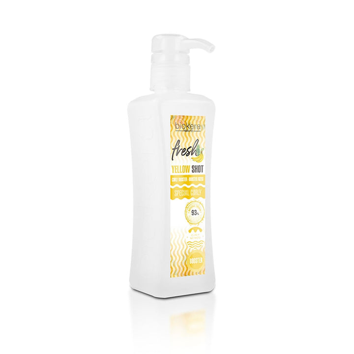 SALERM front packaging of Curly Booster showing product details and volume