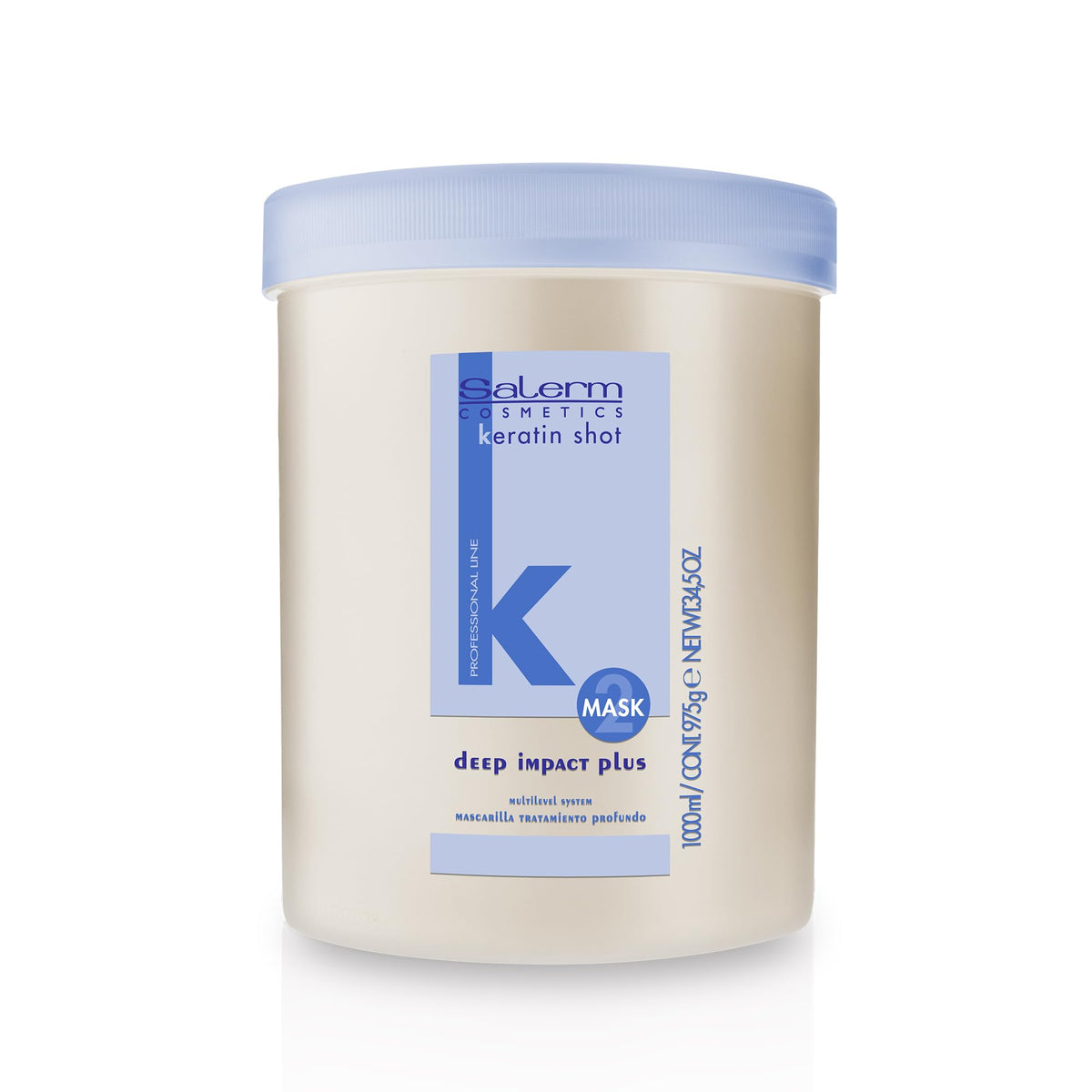 SALERM front jar view showing product branding and professional sizing benefit