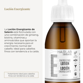 SALERM ingredients close-up with ginseng and biotin highlighting strength boost