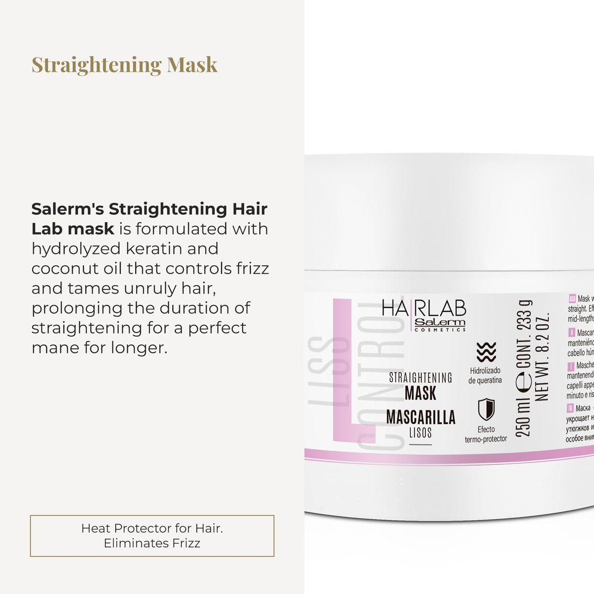 SALERM close-up of mask texture illustrating creamy consistency and nourishing feel