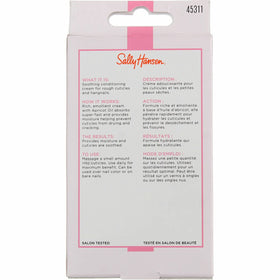 Sally Hansen jar beside coin to show 12ml size and convenient portability