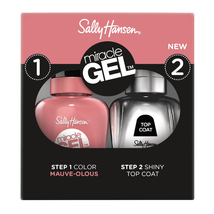 Sally Hansen front packaging showing duo and lasting wear benefit