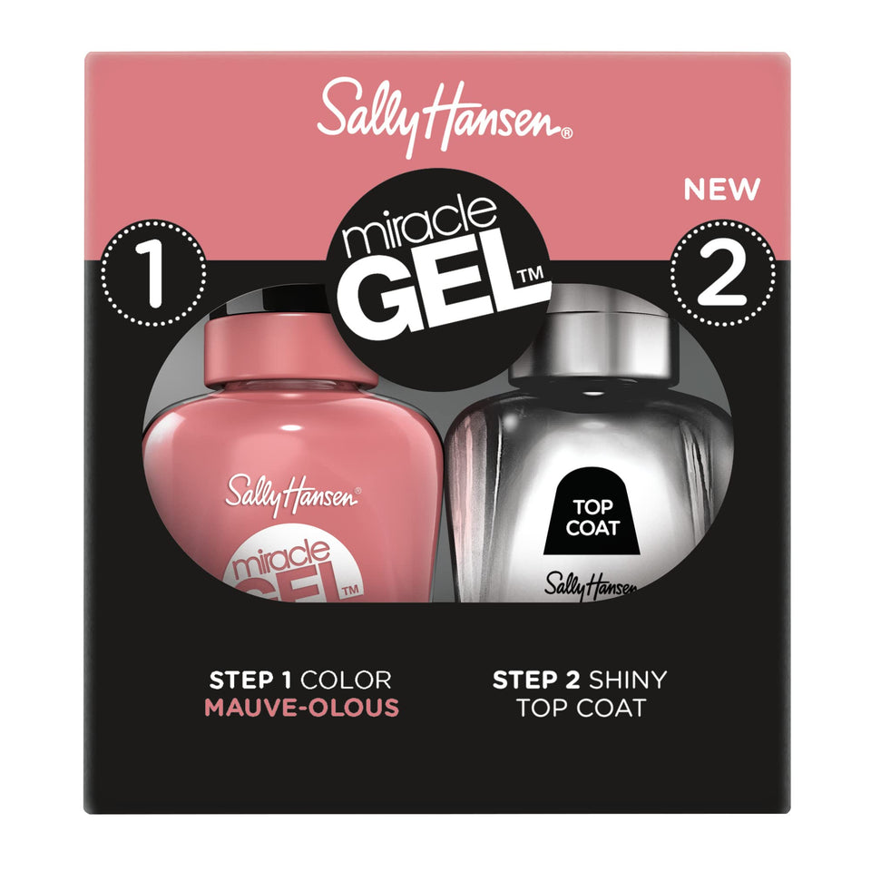 Sally Hansen front packaging showing duo and lasting wear benefit