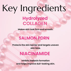 Generic Salmon DNA gel mask close-up texture demonstrating soothing cooling effect