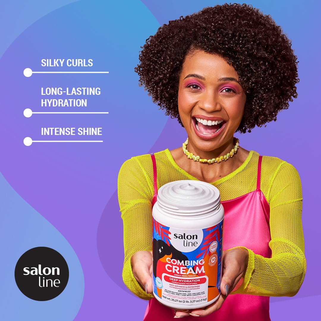 Salon Line creamy texture close-up illustrating rich hydration