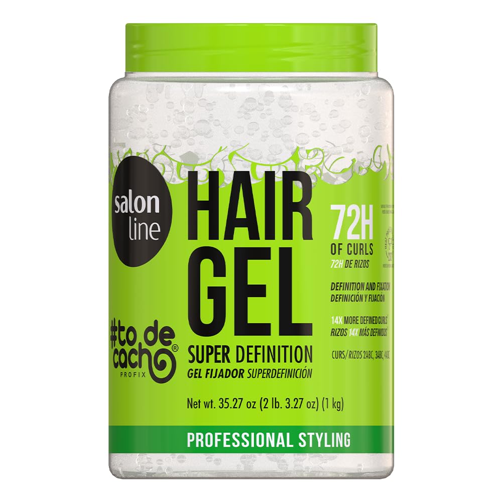 Salon Line front packaging showing product and clear benefits