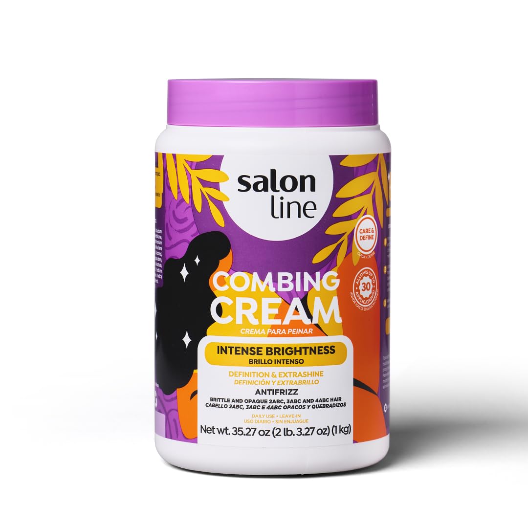 Salon Line ingredients display with coconut mango and collagen highlighting nourishment