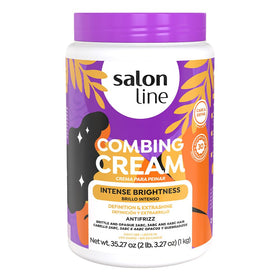 Salon Line jar on bathroom shelf staged for everyday styling and routine convenience