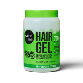 Salon Line scrunching curls to show enhanced definition and shine