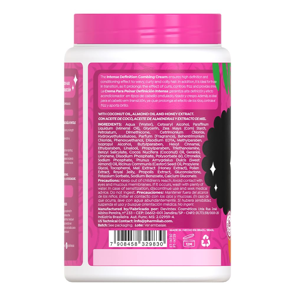 Salon Line jar next to hand showing scale for family-sized quantity
