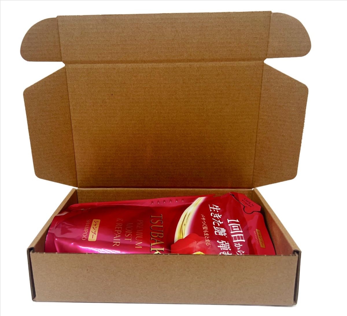 SalonTop refill pouches next to standard bottle show refill convenience