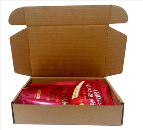 SalonTop refill pouches next to standard bottle show refill convenience