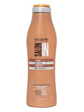 Saloon In conditioner cream texture demonstrating rich hydration
