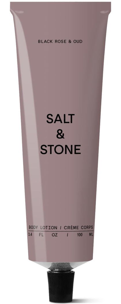 Salt & Stone front packaging showing bottle and scent for elegant hydration