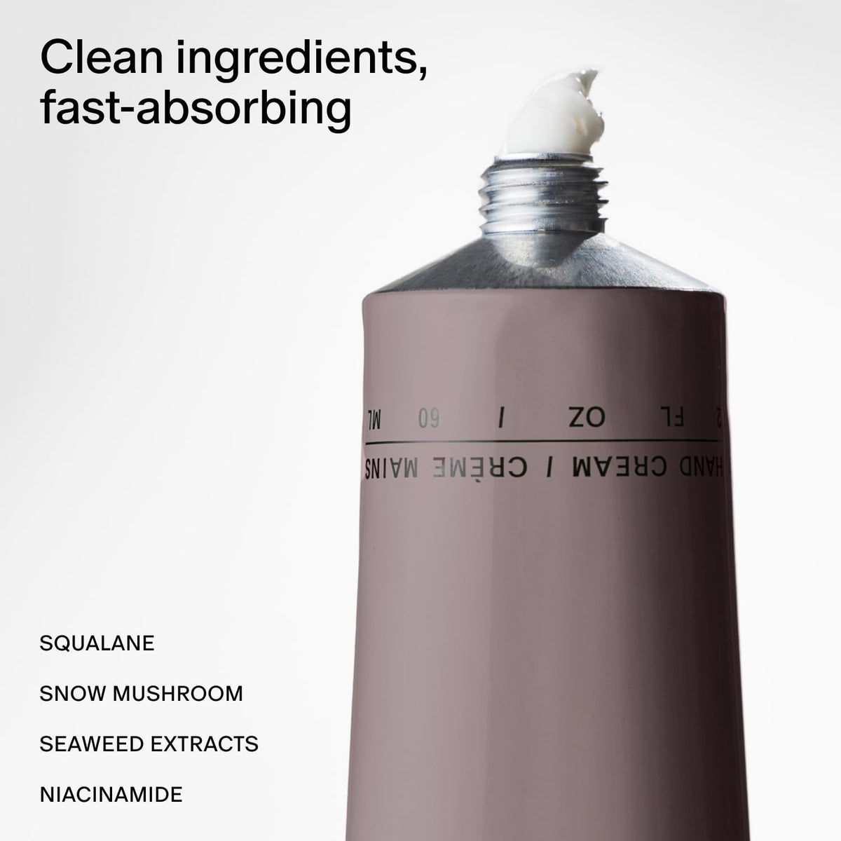 Salt & Stone hand application demonstrating quick hydration and non-greasy feel